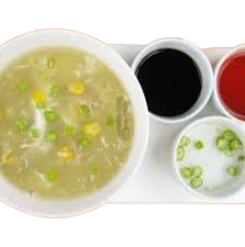Chicken Corn Soup  — Single