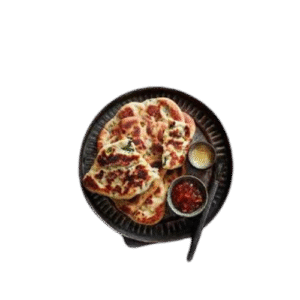 Veggie Stuffed Naan Half